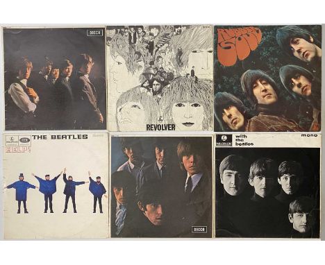 THE BEATLES / ROLLING STONES - LP PACK. A pack of 12 x LPsto include 60s originals and early pressings. Titles are The Beatle