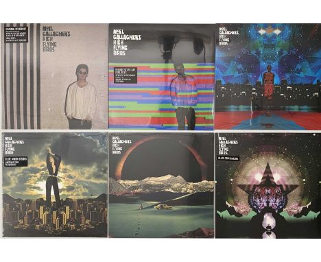 NOEL GALLAGHER'S HIGH FLYING BIRDS - NEW &amp; SEALED LP PACK. A fantastic selection of 9 new &amp; sealed LPs by Noel Gallag