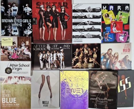 K-POP - CD / LIMITED EDITION COLLECTION. A collection of around 34 x CDs. Artists include Sistar (x 2), Rainbow (x 2), Brown 