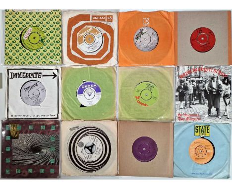 CLASSIC ROCK &amp; POP - 7" COLLECTION. An extensive collection of around 300 7" singles. Artists/ titles include The Doors i