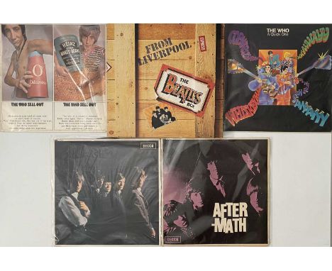 CLASSIC ARTISTS - LP PACK (WHO/ STONES/ BEATLES). A smashing pack of 5 classic rock LPs. Artists/ titles include The Who inc 