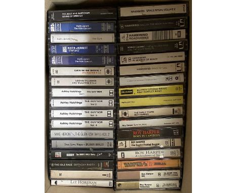 CLASSIC ROCK / POP - CASSETTES. A collection of around 270 x cassettes. Artists include The Velvet Underground, Love, Roy Har