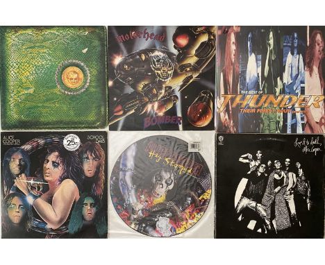 METAL / HEAVY ROCK - LP PACK. A pack of 8 x LPs. Artists/ Titles are Thunder - The Best Of Thunder Their Finest Hour (And A B