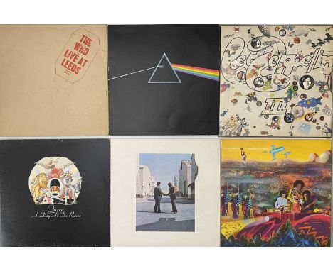 ROCK - LP COLLECTION. A collection of around 65 x LPs. Artists/ Titles include Led Zeppelin - Led Zeppelin III (2401-002, RE)