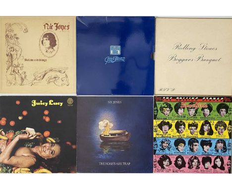 ROCK / FOLK ROCK / PROG - LP COLLECTION. A collection of 32 x LPs. Artists/ Titles include The Rolling Stones inc Beggars Ban