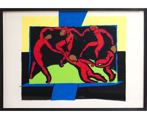 HENRI MATISSE, 'Danse', original lithograph, 1954, 64.5cm x 76cm.