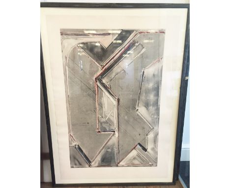 ROSEMARY CULLUM, Untitled, lithograph, dated 1982, 105cm x 75cm, framed and glazed.