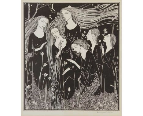 § HANNAH FRANK (BRITISH 1908-2008) GARDEN, 1932 lithograph, signed in pencil lower right, inscribed versoDimensions:32cm (12 