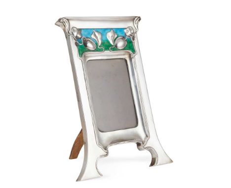 WILLIAM HUTTON & SONS LTD. PICTURE FRAME, LONDON 1903-04 silver and enamel, stamped maker's mark, hallmarked London 1903-04, 