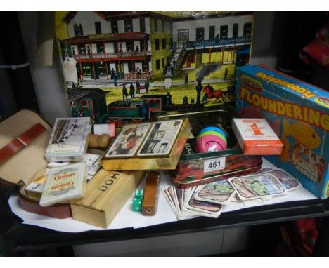 A mixed lot of vintage games.