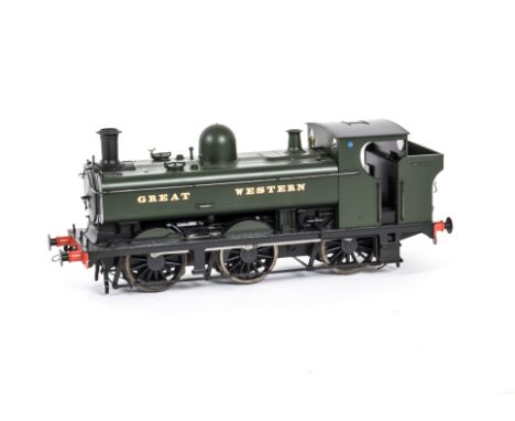 A Finescale O Gauge GWR 57xx Class 0-6-0PT Locomotive by Minerva Model Railways, a r-t-r model made in China, DCC and sound-r