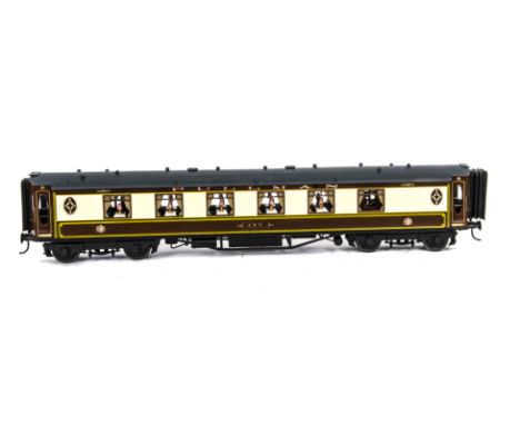 A Gauge I Finescale Pullman 1st Class Parlour Car 'Ann' by J &amp; M Models (Dorset), finished in traditional Pullman Umber/C