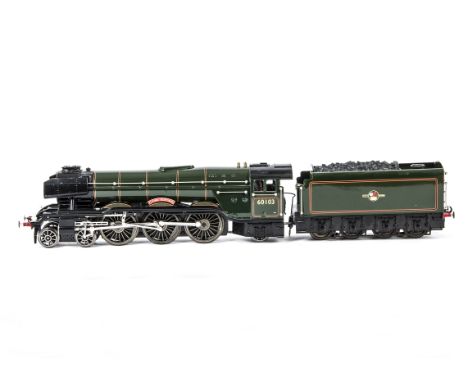 ACE Trains E6 0 Gauge Class A3 BR  green banjo-dome 60103 'Flying Scotsman' Locomotive and Tender, AC/DC, with instructions a