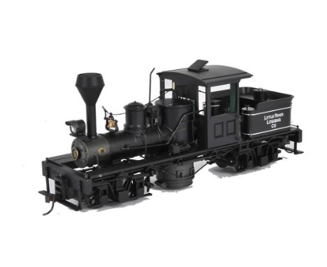 Bachmann Spectrum 25663 0n30 Gauge Two Truck Shay Locomotive, in Little River Logging Co black, in original box, E, box VG