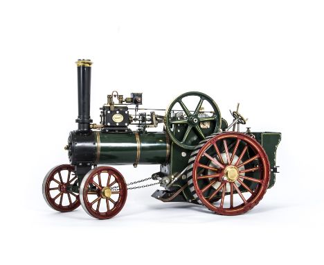 A 1" Scale (1/12th) Gas-fired Model Traction Engine by Maxwell Hemmens, to a generally similar specification as the Model Eng