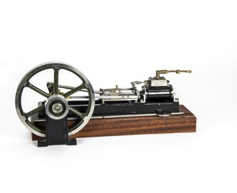A Substantially-completed Stuart 'Victoria' Horizontal Steam Engine, almost completed to an excellent standard, the works mou