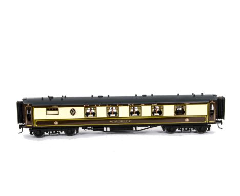 A Gauge I Finescale Pullman 1st Class Parlour Car Kitchen 'Audrey' by J &amp; M Models (Dorset), finished in traditional Pull