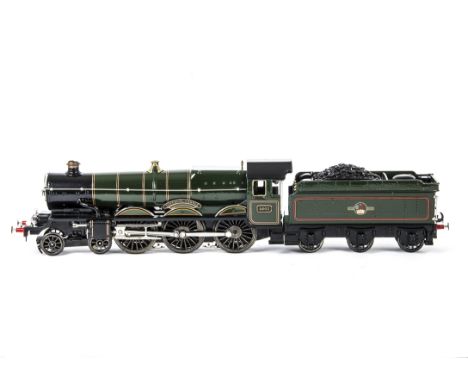 ACE Trains E7 0 Gauge Castle Class BR green 5011 'Tintagel Castle' Locomotive and Tender, DC, with instructions, Great Wester