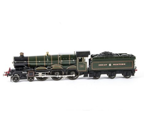 ACE Trains E7 0 Gauge Castle Class GWR green 4081 'Warwick Castle' Locomotive and Tender, DC,  Red Dragon, Torbay Express, Co