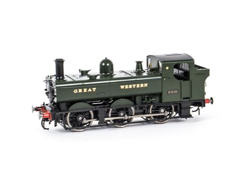 A Finescale O Gauge GWR 64xx Class 0-6-0PT Locomotive by Lionheart 'Super O' Trains, a r-t-r model made in China, appears to 