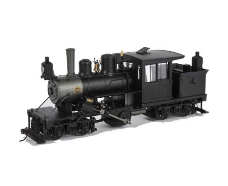 Bachmann Spectrum 25799 0n30 Gauge 28-Ton Two Truck Class B Climax Locomotive, in black, in original box, E, box VG