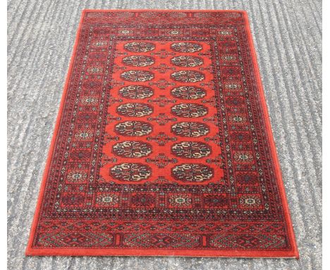 A Persian wool runner.  83 cm x 160 cm.