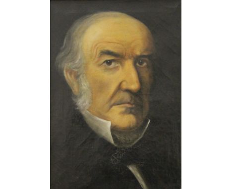 19TH CENTURY SCHOOL, Portrait of a Gentleman, oil on canvas, framed. 29 x 41.5 cm.