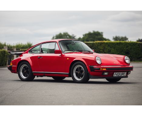 A classic 911, one mans cherished possession for over twenty years...Low mileage, 3.2 Carrera in Guards Red with the 'extende