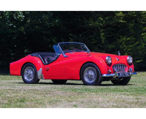 A rare, mid-1957, 3/3A transition car in lovely condition.Rare transition car with factory-fitted TR3 and 3A partsOriginally 