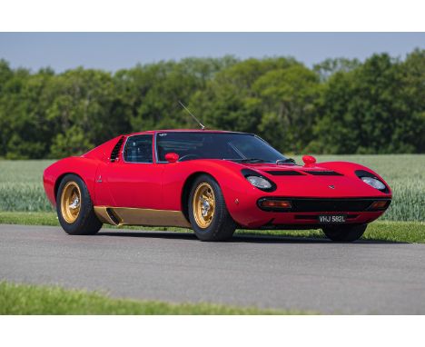 The fabled Miura 'Spinto Veloce' in right-hand drive, an incredible opportunityThe ultimate spec MiuraOne of 147 SVs built in