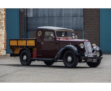 A delightful re-creation of a late-thirties Austin pickup truckBased on a 1938 Austin Ascot Light 12 SaloonPowered by a 24bhp