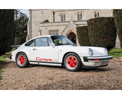 Official UK press car and one of 53 right-hand drive examplesSuperbly presented in Grand Prix White with Guards Red Fuchs all