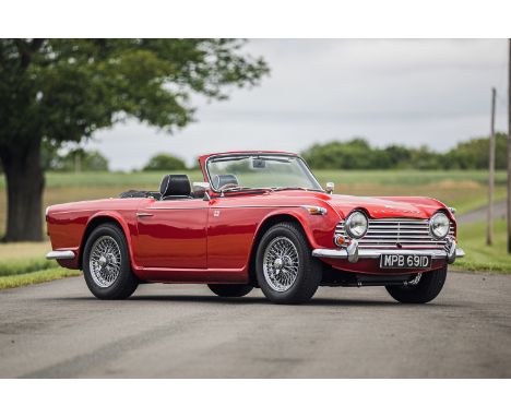 The popular and capable TR4A, a true British classicA UK-market example with just four previous keepers, accompanied by numer