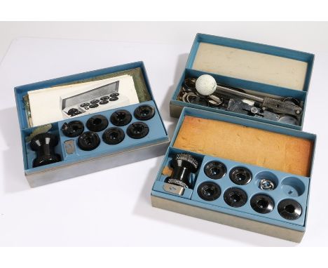 Three boxes of Tissot Seastar Seven opening tools (3)One box appears to contain related and adapted tools including one with 