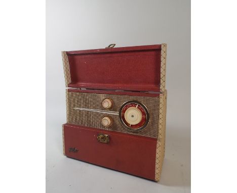 A Vintage Pilot Radio, 34.5cm Wide 