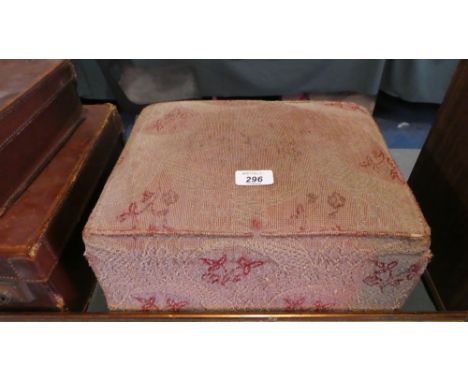 A Upholstered Rectangular Stool