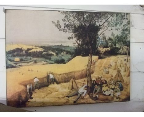 HARVESTING PRINT (UNFRAMED) AFTER BRUEGEL