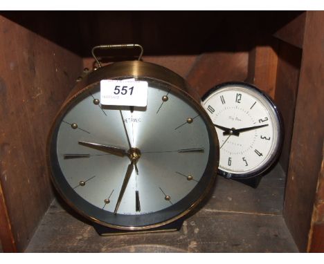 3 CLOCKS TO INCLUDE CARRIAGE CLOCK 