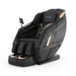 BNIB SERENITY FULL BODY SL TRACK 4D LUXURY MASSAGE CHAIR IN BLACK RRP £3999 *NO VAT - FREE DELIVERY*