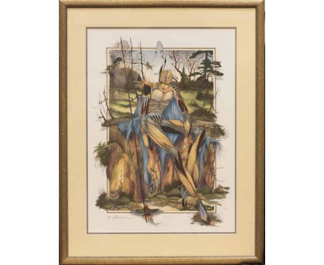 * J.C. GRAHAM ILLINGWORTH (BRITISH b.1953),
ACT OF BENEVOLENCE
limited edition silkscreen print, signed and numbered 250/295 