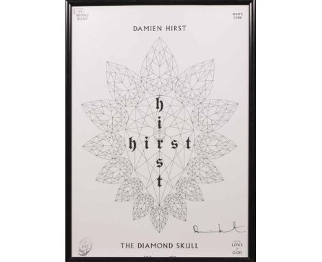 * DAMIEN HIRST,
BEYOND BELIEF POSTER
offset litho print on paper, signed
82cm x 57cm
Framed and under perspex