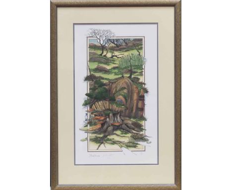 * J.C. GRAHAM ILLINGWORTH (BRITISH b.1953),
ACT OF BENEVOLENCE, PANEL I
limited edition silkscreen print, signed and numbered