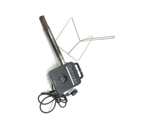 Grenadier electric firelighter with stand and instructions in box, L44.5cm (This item is PAT tested - 5 day warranty from dat
