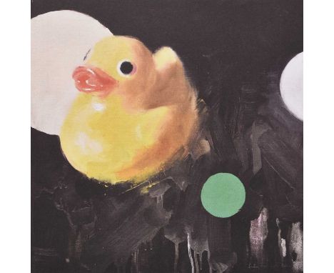 ARR James Hart Dyke (British b.1966) Toy Duck, 2011, signed lower right, numbered 334/350, lithograph, 25.5 x 25.8 cm, 42 x 5