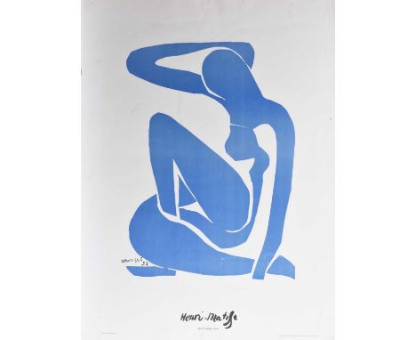 Henri Mattisse Blue Nude I Poster, published by Enormous Art 1998, 80 x 60 cm