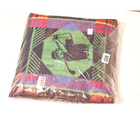 Unopened pack of ten golf towels.P&amp;P Group 1 (£14+VAT for the first lot and £1+VAT for subsequent lots) 