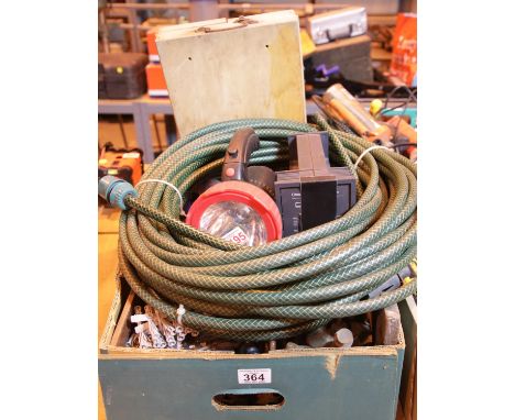 Box of mixed tools, torches, etc. This lot is not available for in-house P&amp;P, please contact the office for more informat