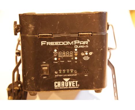 Freedom Par Quad 5 item no. 02030590 LED lighting. P&P Group 2 (£18+VAT for the first lot and £2+VAT for subsequent lots)Cond