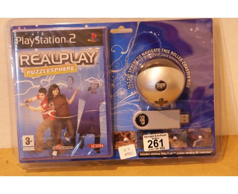 Bubble on card Playstation 2 Real Play puzzle sphere. P&amp;P Group 1 (£14+VAT for the first lot and £1+VAT for subsequent lo