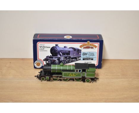 A Bachmann 00 gauge 31-600 LNER 2-6-2 Tank Locomotive 7684, boxed with internal packaging present, very little use